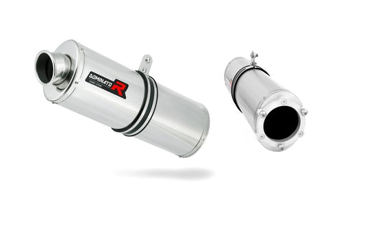 Hyosung GT 650 Exhaust Silencer Muffler OV + dB killer medium - Dominator motociklo duslintuvas