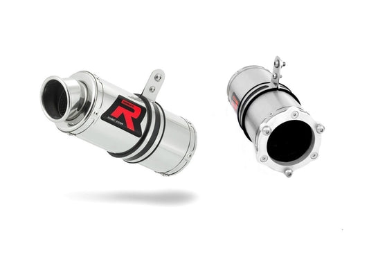 Hyosung GT 650 Exhaust Silencer Muffler GP1 + dB killer medium - Dominator motociklo duslintuvas