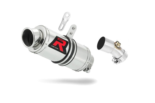 Kawasaki KLE 650 Versys 2006 - 2014 Exhaust Silencer Muffler GP1 + dB killer medium 20 m. - Dominator motociklo duslintuvas