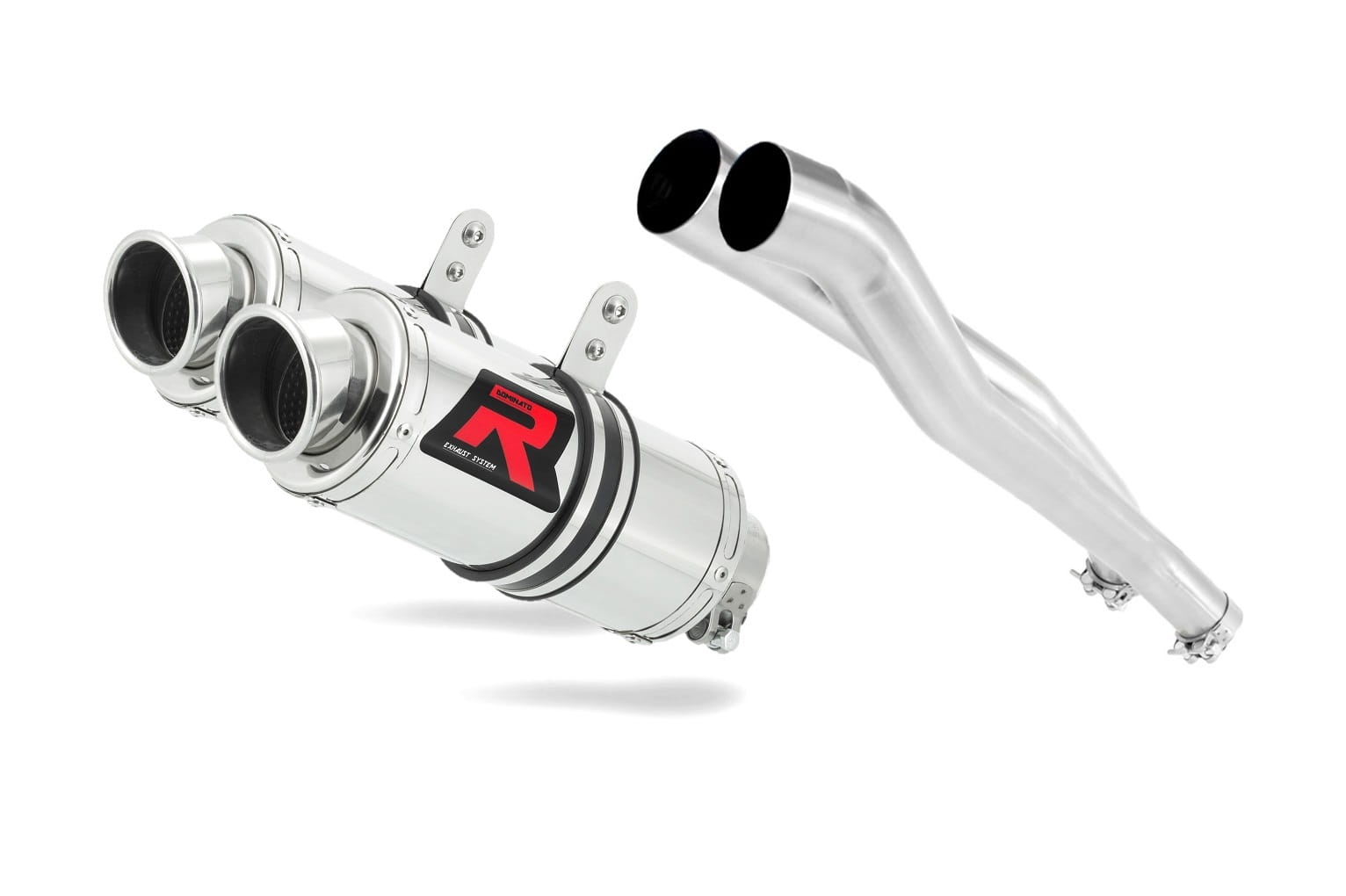 Kawasaki ZZR 1400 2006 - 2011 Exhaust Silencer Muffler GP1 + dB killer medium 20 m. - Dominator motociklo duslintuvas