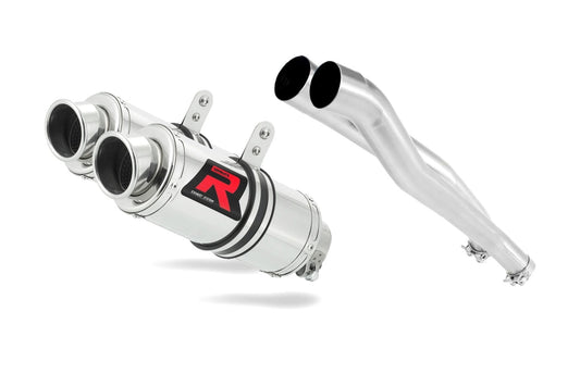 Kawasaki ZZR 1400 2006 - 2011 Exhaust Silencer Muffler GP1 + dB killer medium 20 m. - Dominator motociklo duslintuvas