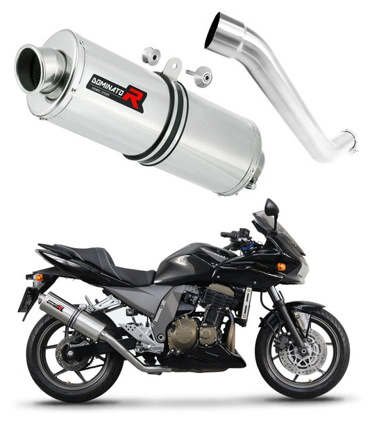 Kawasaki Z750 2004 - 2006 Exhaust Silencer Muffler OV + dB killer medium 20 m. - Dominator motociklo duslintuvas