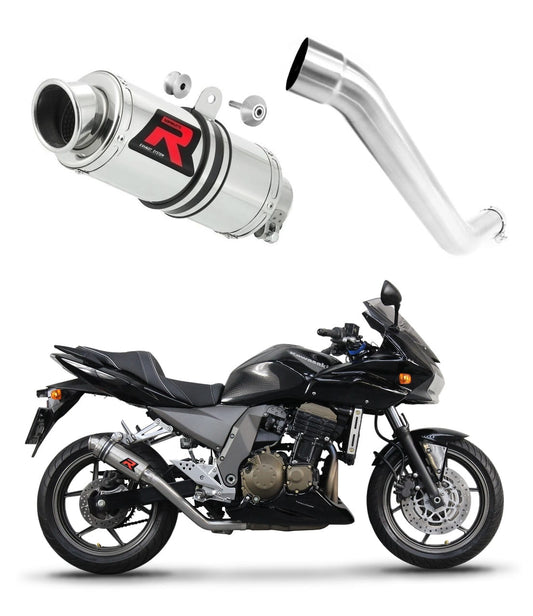 Kawasaki Z750 2004 - 2006 Exhaust Silencer Muffler GP1 + dB killer medium 20 m. - Dominator motociklo duslintuvas