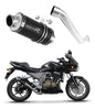 Kawasaki Z750 2004 - 2006 Exhaust Silencer Muffler GP1 BLACK + dB killer medium 20 m. - Dominator motociklo duslintuvas