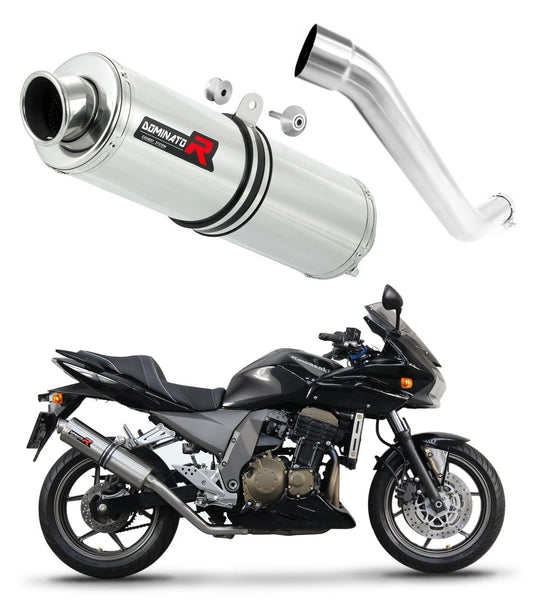 Kawasaki Z750 2004 - 2006 Exhaust Silencer Muffler ST + dB killer medium 20 m. - Dominator motociklo duslintuvas