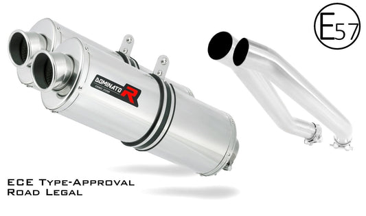 Z1000 EU Approved Exhaust Silencer OVAL 2003 - 2006 20 m. - Dominator motociklo duslintuvas