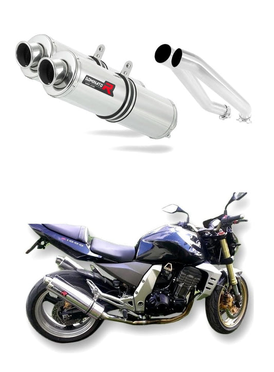 Kawasaki Z1000 2003 - 2006 Exhaust Silencer Muffler ST + dB killer medium 20 m. - Dominator motociklo duslintuvas