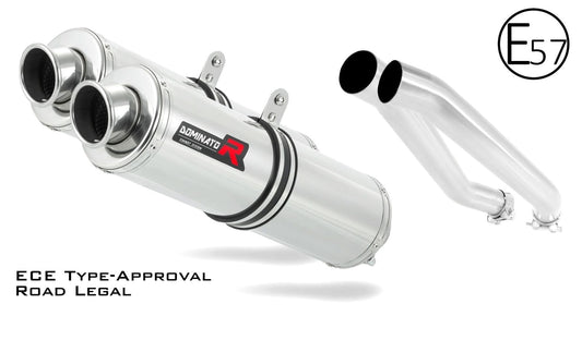 Z1000 EU Approved Exhaust Silencer ROUND 2003 - 2006 20 m. - Dominator motociklo duslintuvas