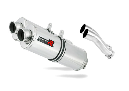 Kawasaki GPZ 500 1987 - 2003 Exhaust Silencer Muffler OV + dB killer medium 19 m. - Dominator motociklo duslintuvas