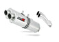 Kawasaki GPZ 500 1987 - 2003 Exhaust Silencer Muffler OV + dB killer medium 19 m. - Dominator motociklo duslintuvas