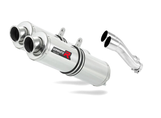Kawasaki GPZ 500 1987 - 2003 Exhaust Silencer Muffler ST + dB killer medium 19 m. - Dominator motociklo duslintuvas