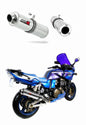Kawasaki ZRX 1200 2001 - 2007 Exhaust Silencer Muffler ST + dB killer medium 20 m. - Dominator motociklo duslintuvas