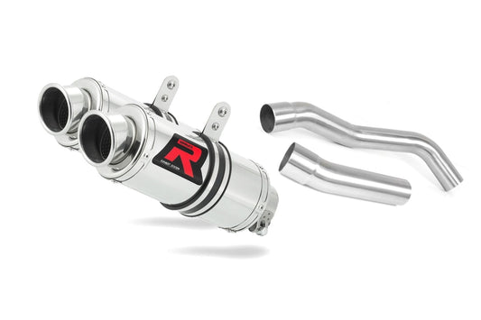Kawasaki Z1000 2007 - 2009 Exhaust Silencer Muffler GP1 + dB killer medium 20 m. - Dominator motociklo duslintuvas
