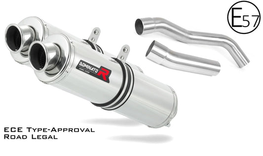 Z1000 EU Approved Exhaust Silencer ROUND 2007 - 2009 20 m. - Dominator motociklo duslintuvas