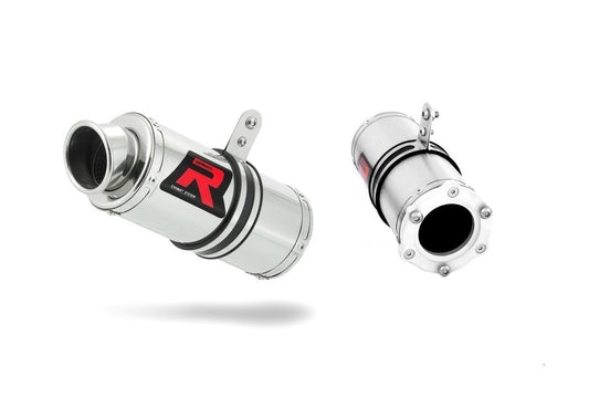 Kawasaki ZRX 1100 Exhaust Silencer Muffler GP1 + dB killer medium - Dominator motociklo duslintuvas