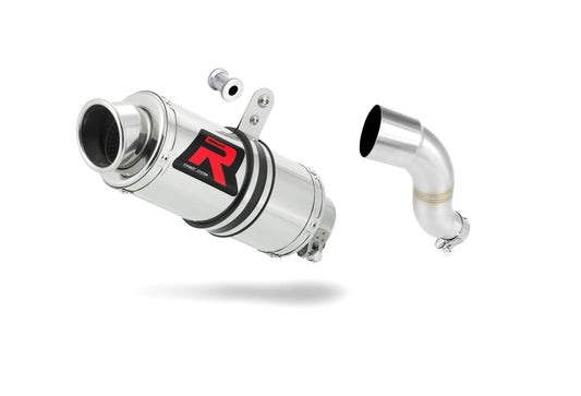 Kawasaki ZX3R ZX 300R Exhaust Silencer Muffler GP1 + dB killer medium - Dominator motociklo duslintuvas
