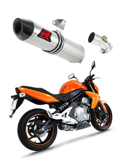 Kawasaki ER - 6 N / F 650 2009 - 2011 Exhaust Silencer Muffler HP2 + dB killer medium