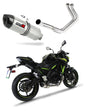 Z650 Exhaust FULL SYSTEM Silencer HP1 2017 - 2023 + dB killer 20 m. 