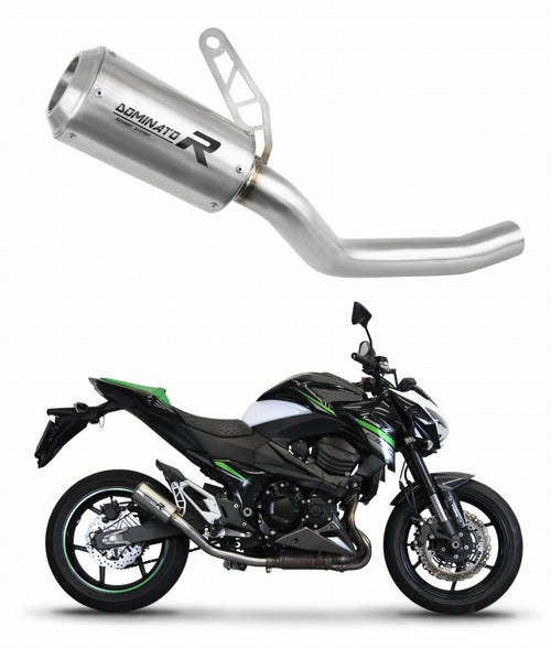 Kawasaki Z800 2013 - 2016 Exhaust Silencer Muffler GPS + dB killer medium