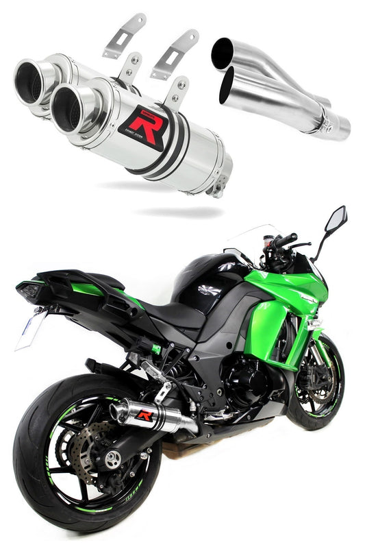 Kawasaki Z1000 SX 2014 - 2016 Exhaust Silencer Muffler GP1 + dB killer medium 20 m. - Dominator motociklo duslintuvas