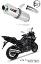 VERSYS 1000 EU Approved Exhaust Silencer OVAL 2019 - 2024 20 m. - Dominator motociklo duslintuvas