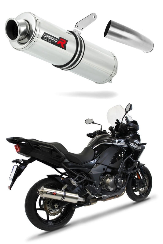 Kawasaki VERSYS 1000 2019 - 2024 Exhaust Silencer Muffler ST + dB killer medium 20 m. - Dominator motociklo duslintuvas