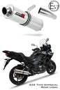 VERSYS 1000 EU Approved Exhaust Silencer ROUND 2019 - 2024 20 m. - Dominator motociklo duslintuvas