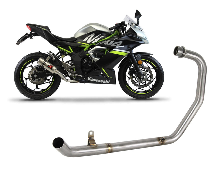 Ninja 125 / Z125 Header pipe collector manifold 2019 - 2023 20 m.