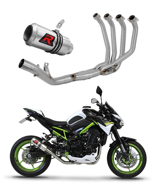 Kawasaki Z 900 2020 - 2024 Full Exhaust System Collector Silencer GP + dB killer medium