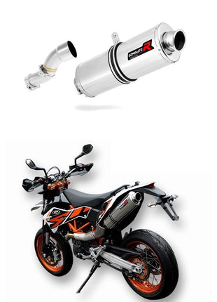 KTM 690 SMC 2008 - 2011 Exhaust Silencer Muffler OV + dB killer medium