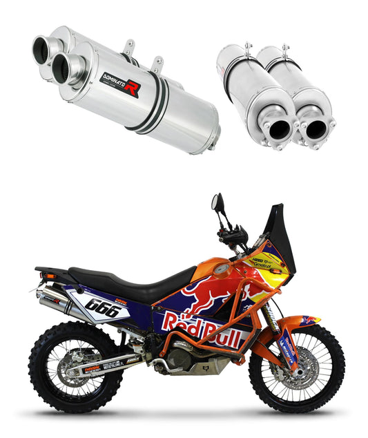 KTM 950 Adventure Exhaust Silencer Muffler OV + dB killer medium - Dominator motociklo duslintuvas