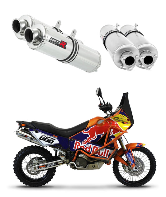 KTM 950 Adventure Exhaust Silencer Muffler ST + dB killer medium - Dominator motociklo duslintuvas