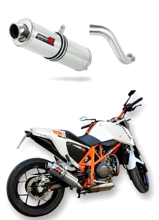 KTM 690 Duke 2012 - 2018 Exhaust Silencer Muffler ST + dB killer medium 20 m. - Dominator motociklo duslintuvas