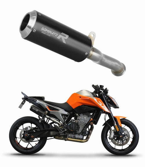 KTM 790 Duke 2018 - 2023 Exhaust Silencer Muffler GP BLACK + dB killer medium
