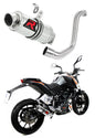 KTM 200 Duke 2011 - 2016 Exhaust Silencer Muffler GP1 + dB killer medium 20 m. - Dominator motociklo duslintuvas