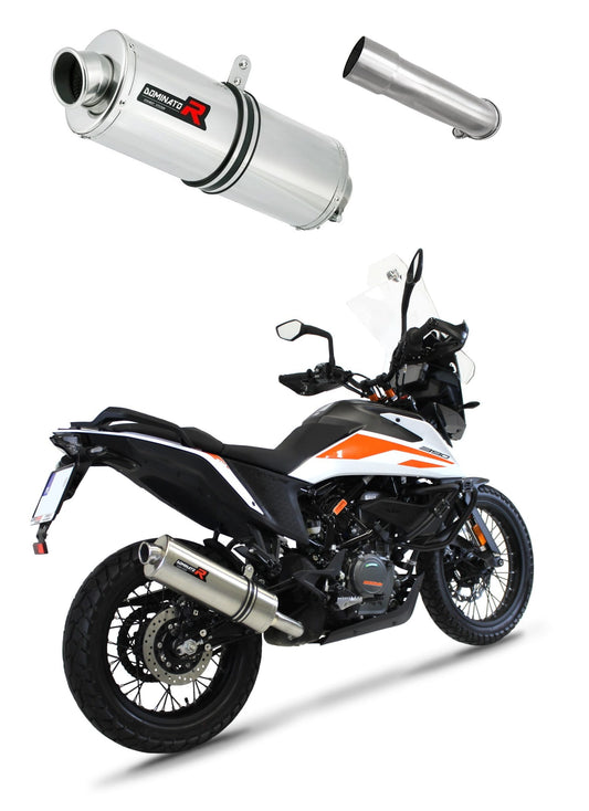 KTM 390 Adventure 2020 - 2024 Exhaust Silencer Muffler OV + dB killer medium 20 m. - Dominator motociklo duslintuvas