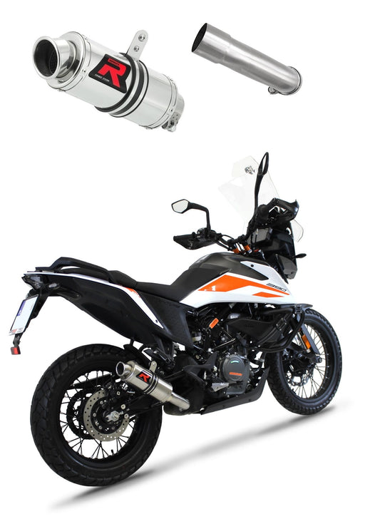 KTM 390 Adventure 2020 - 2024 Exhaust Silencer Muffler GP1 + dB killer medium 20 m. - Dominator motociklo duslintuvas