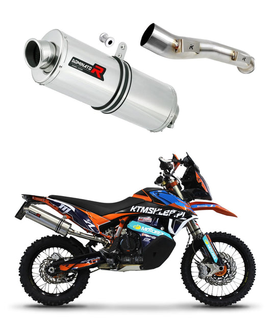 KTM 890 Adventure 2021 - 2023 Exhaust Silencer Muffler OV + dB killer medium 20 m. - Dominator motociklo duslintuvas