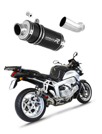 BMW K1200R 2005 - 2009 Exhaust Silencer Muffler GP1 BLACK + dB killer medium 20 m.