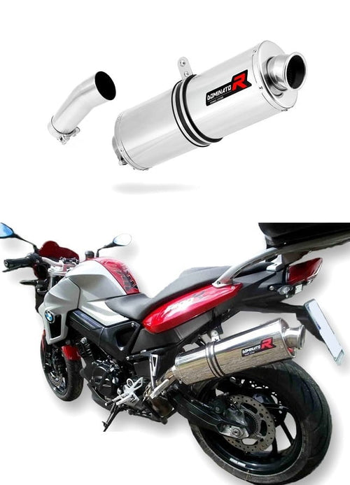 BMW F800R 2009 - 2019 Exhaust Silencer Muffler OV + dB killer medium