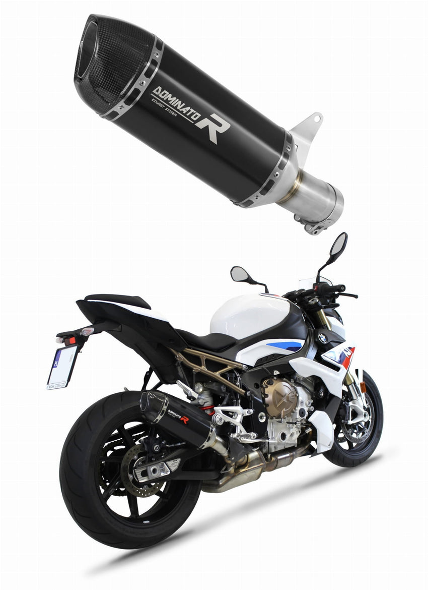 BMW S1000R 2021 - 2023 Exhaust Silencer Muffler HP1 BLACK + dB killer medium 20 m.