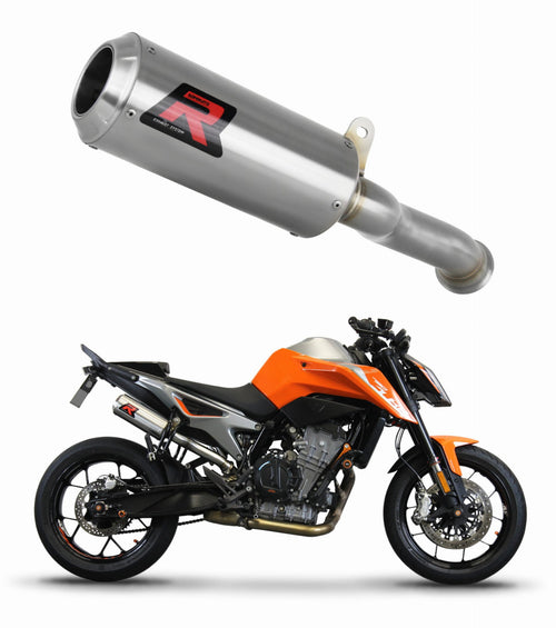 KTM 890 Duke 2020 - 2023 Exhaust Silencer Muffler GP + dB killer medium