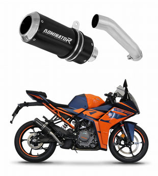 KTM RC 390 2022 - 2024 Exhaust Silencer Muffler GP BLACK + db killer