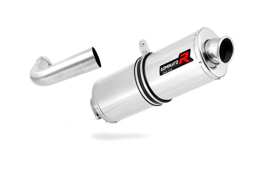 Moto Guzzi BREVA 1100 Exhaust Silencer Muffler OV + dB killer medium - Dominator motociklo duslintuvas