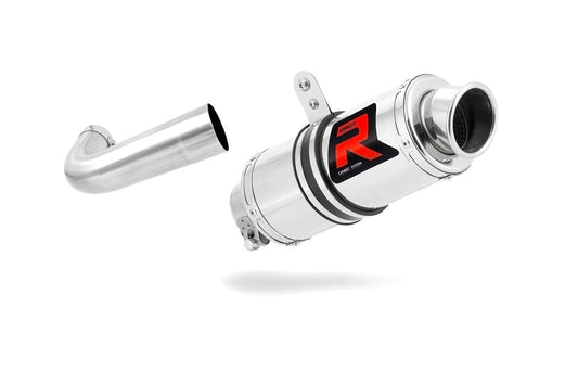 Moto Guzzi BREVA 1100 Exhaust Silencer Muffler GP1 + dB killer medium - Dominator motociklo duslintuvas