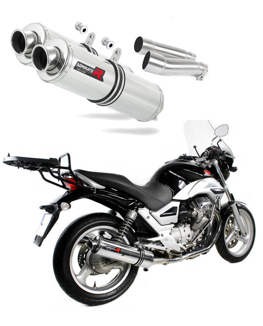 Moto Guzzi BREVA ie 750 2003 - 2009 Exhaust Silencer Muffler ST + dB killer medium 20 m. - Dominator motociklo duslintuvas