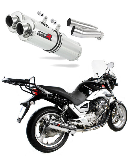 Moto Guzzi BREVA ie 750 2003 - 2009 Exhaust Silencer Muffler ST + dB killer medium