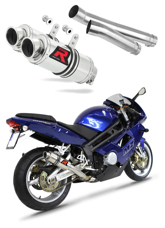 MuZ MZ 1000 S 2004 - 2007 Exhaust Silencer Muffler GP1 + dB killer medium 20 m. - Dominator motociklo duslintuvas