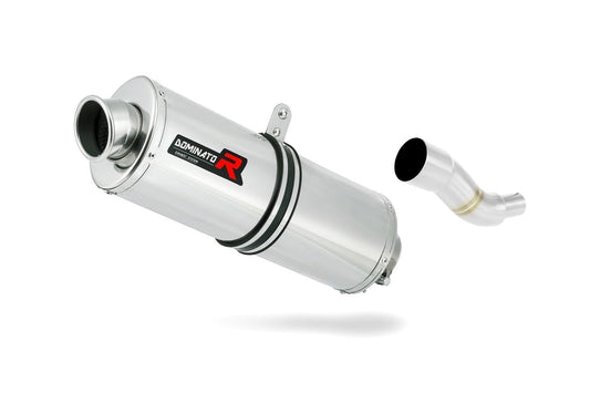 Piaggio X9 125 2000 - 2009 Exhaust Silencer Muffler OV + dB killer medium 20 m. - Dominator motociklo duslintuvas