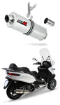 Piaggio MP3 500 2008 - 2022 Exhaust Silencer Muffler OV + dB killer medium 20 m. - Dominator motociklo duslintuvas